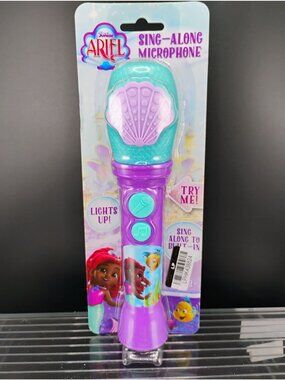 Disney Junior Ariel Sing-Along Light-Up Microphone Toy